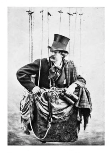                                                                       Nadar en su estudio.